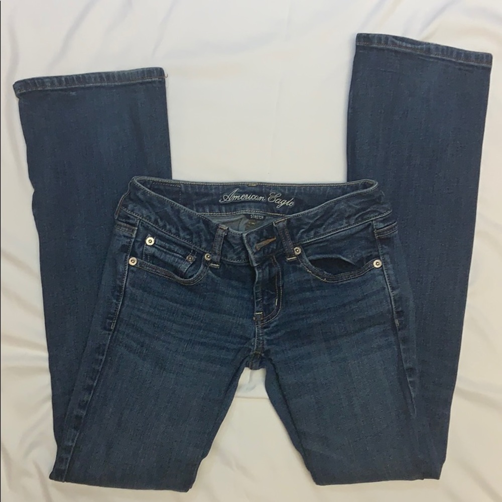 2 pair American Eagle jeans